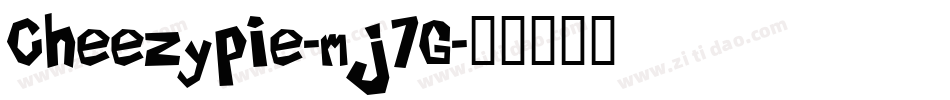 Cheezypie-mj7G字体转换