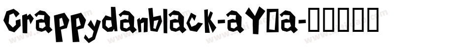 Crappydanblack-aY0a字体转换