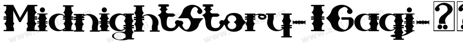 MidnightStory-1Gaqj字体转换