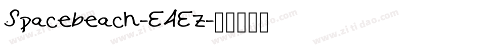 Spacebeach-E4Ez字体转换