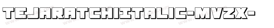 TejaratchiItalic-MVzx字体转换