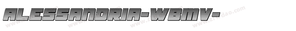 Alessandria-WBmv字体转换