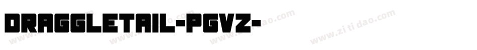 Draggletail-PGvZ字体转换