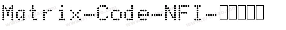 Matrix-Code-NFI字体转换