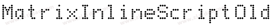 MatrixInlineScriptOldstyle字体转换