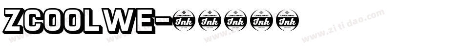 zcoolwe字体转换