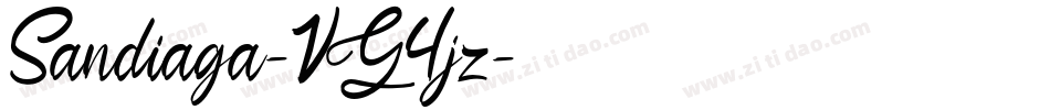 Sandiaga-VG4jz字体转换