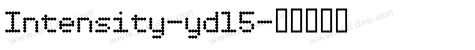 Intensity-ydl5字体转换
