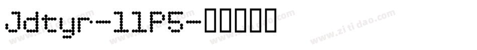Jdtyr-llP5字体转换
