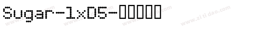 Sugar-lxD5字体转换