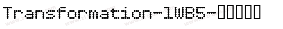 Transformation-lWB5字体转换