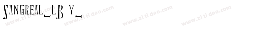 Sangreal-lB6y字体转换