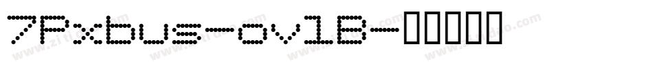 7Pxbus-ovlB字体转换