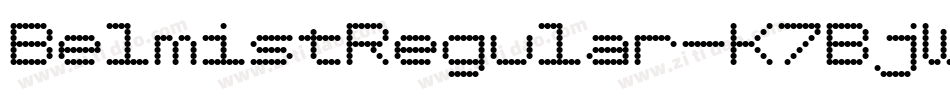 BelmistRegular-K7BjW字体转换