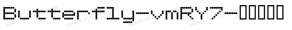 Butterfly-vmRY7字体转换