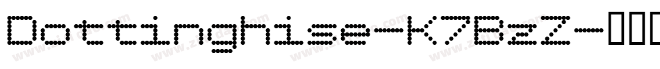 Dottinghise-K7BzZ字体转换