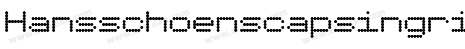 Hansschoenscapsingrid-jLG7字体转换