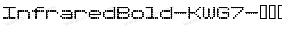 InfraredBold-KWG7字体转换