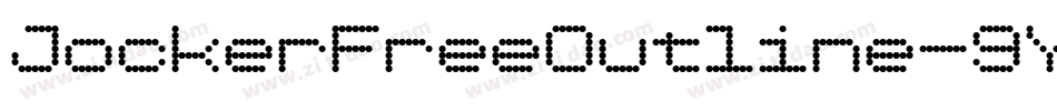 JockerFreeOutline-9YKV7字体转换