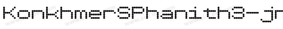 KonkhmerSPhanith3-jnB7字体转换