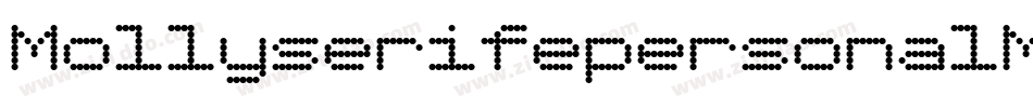 MollyserifepersonalMedium-jwO7字体转换