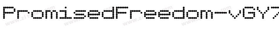 PromisedFreedom-vGY7字体转换