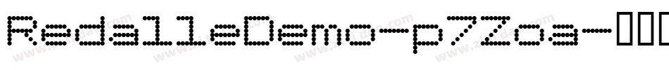 RedalleDemo-p7Zoa字体转换