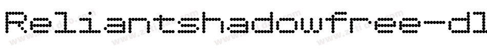 Reliantshadowfree-dlr7字体转换