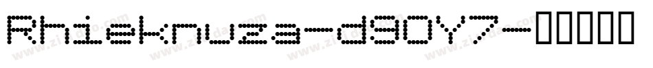 Rhieknuza-d9OY7字体转换