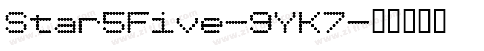 Star5Five-9YK7字体转换