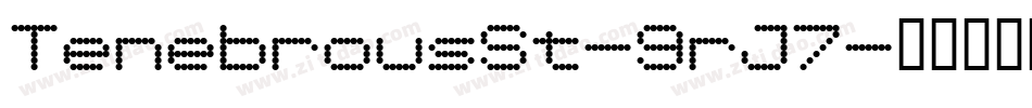 TenebrousSt-9rJ7字体转换