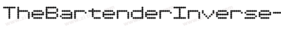 TheBartenderInverse-9YKK7字体转换