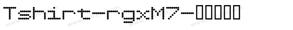 Tshirt-rgxM7字体转换
