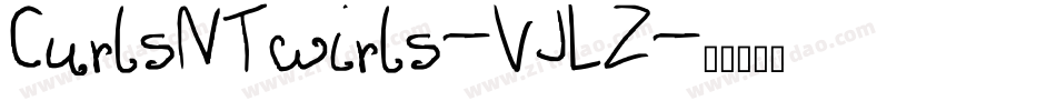 CurlsNTwirls-VJLZ字体转换