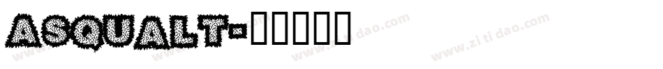 Asqualt字体转换