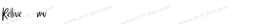Rellive-511mv字体转换