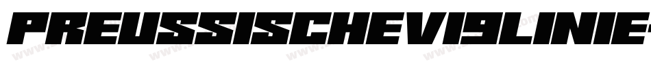 PreussischeVi9Linie-q0ax字体转换