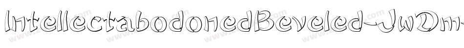 IntellectabodonedBeveled-JwDm字体转换