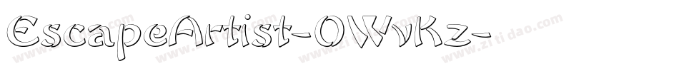 EscapeArtist-0WvKz字体转换