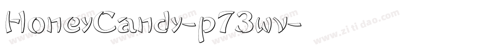 HoneyCandy-p73wv字体转换