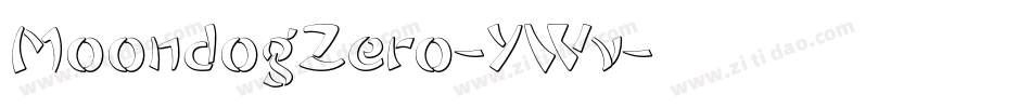 MoondogZero-YWv字体转换