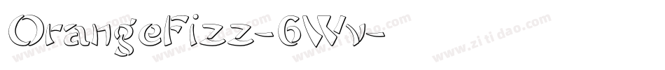 OrangeFizz-6Wv字体转换