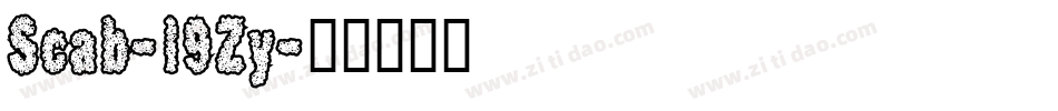 Scab-l9Zy字体转换