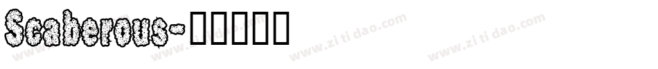 Scaberous字体转换