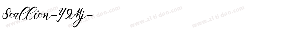 Scallion-Y9Mj字体转换