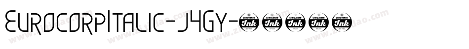 EurocorpItalic-j4Gy字体转换