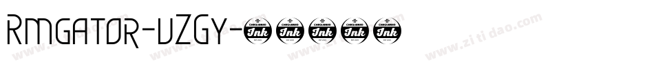 Rmgator-vZGy字体转换 Rmgator-vZGy字体转换