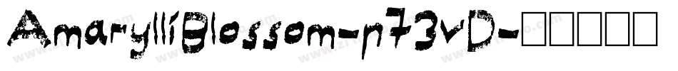 AmarylliBlossom-p73vD字体转换