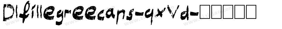 Dlfillegreecaps-qxVd字体转换