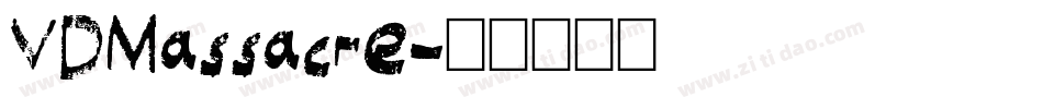 VDMassacre字体转换